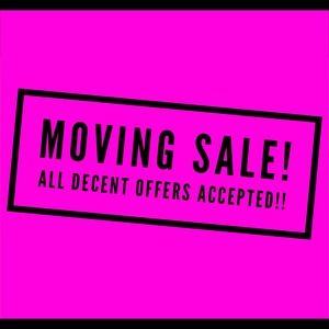 Make an offer! I don’t want to pack all this stuff! 😆